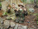 Mark & Doug in army gear